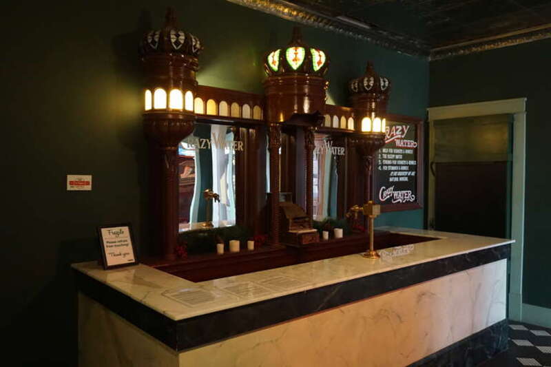 The Old Corner Drug Store exhibit at the Dr Pepper Museum in Waco, Texas (United States).