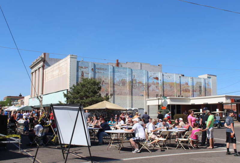 El Reno, OK USA - Burger Day Festival