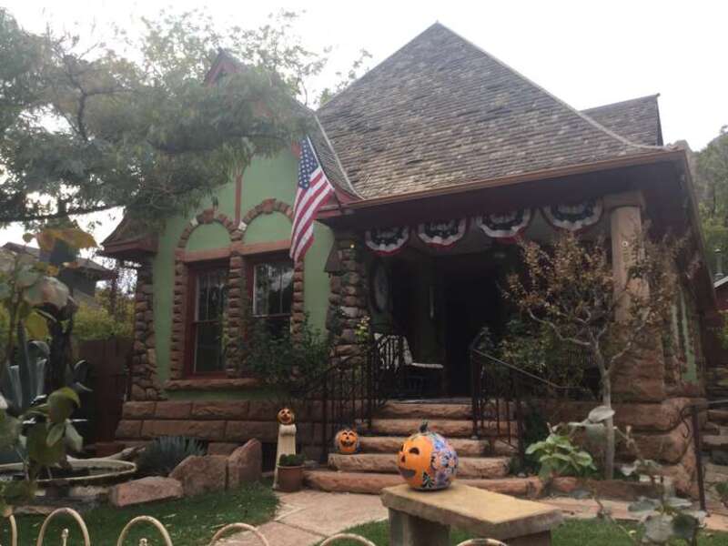 The Herbert &amp;amp; Lillian Christensen House, now known as the Under the Eaves Inn at Zion National Park, was built between 1930-1936, mostly by Herbert Christensen himself as he quarried the sandstone block foundation from the surrounding area. In