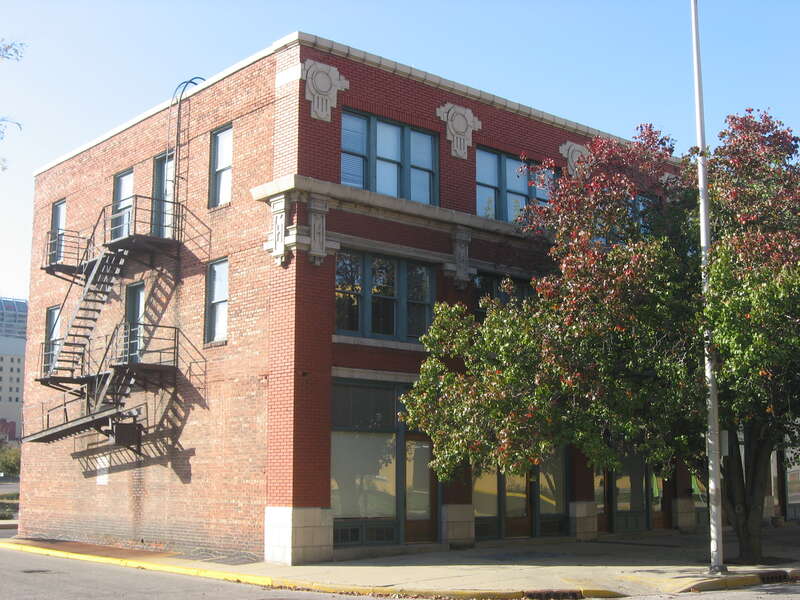 Front and southern side of Heier's Hotel, located at 10-18 S. New Jersey Street in Indianapolis, Indiana, United States.  Built in 1879, it is listed on the National Register of Historic Places.