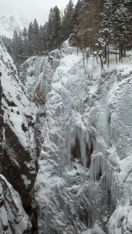 Icicles in Ouray
