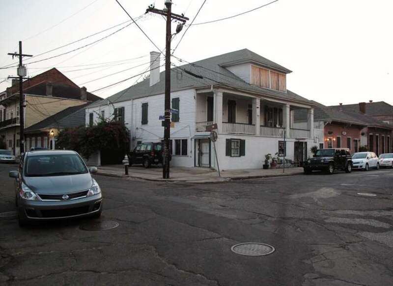Intersection of Chartres &amp;amp; Kerlerc in Marigny, New Orleans