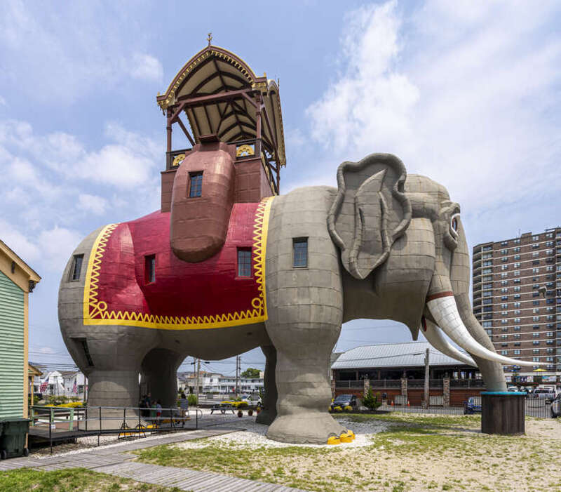 Lucy the Elephant, Margate City, New Jersey, USA