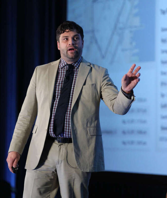 Michael Maness, Vice President Journalism and Media Innovation, Knight Foundation, at the Knight Foundation's Media Learning Seminar 2012 at the Hotel InterContinental,Miami, Florida on Monday, February 20.