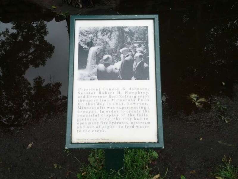Minnehaha Falls on June 22, 2013 - Picture 2 of 6
