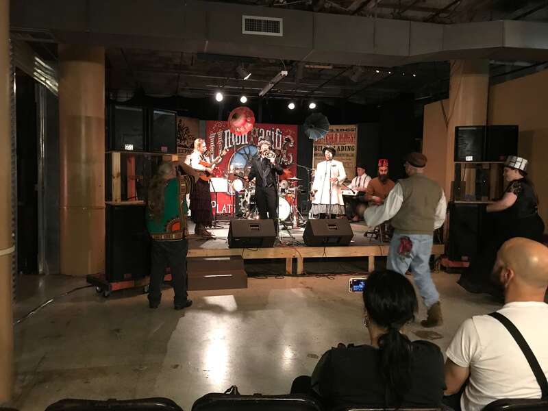 New Orleans Steamcog Orchestra plays at the Louisiana Steampunk Festival 2017