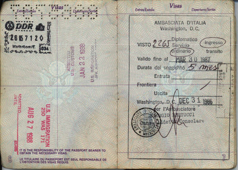 Passport of the United States