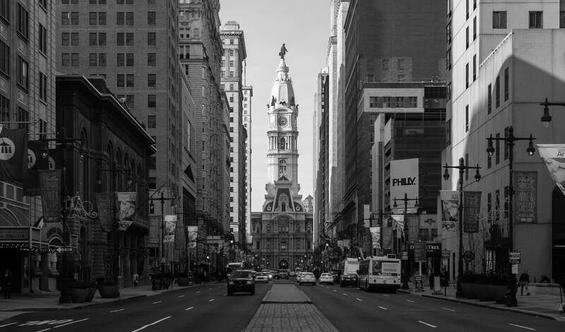 500px provided description: Philadelphia City Hall from Broad Street [#City ,#Philadelphia ,#City Hall ,#Philly ,#Broad St]