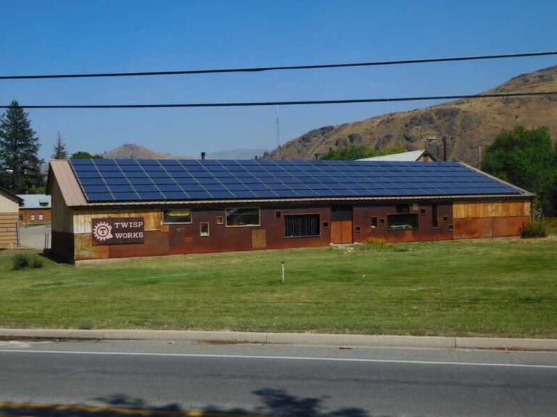 Looks like solar collectors on the roof.