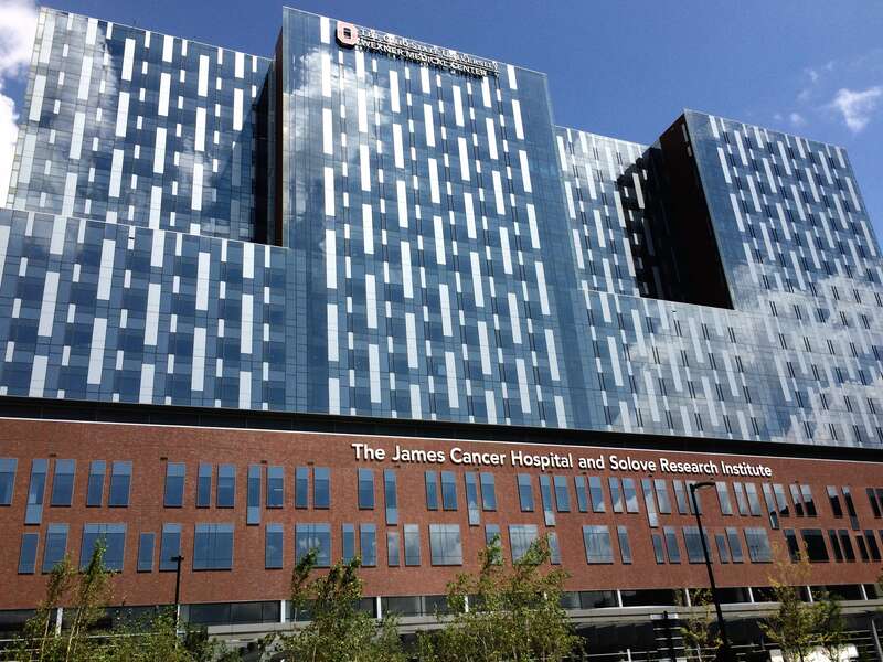 The Ohio State University Comprehensive Cancer Center Arthur G. James and Richard J. Solove Research Institute in Columbus, Ohio.