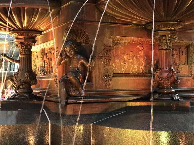 Detail of the Tyler Davidson Fountain, Cincinnati.