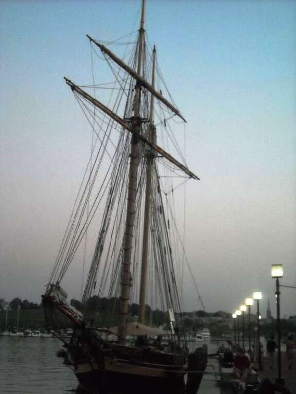 U.S.S. CONSTELLATION, Pier 1, Pratt St. Central