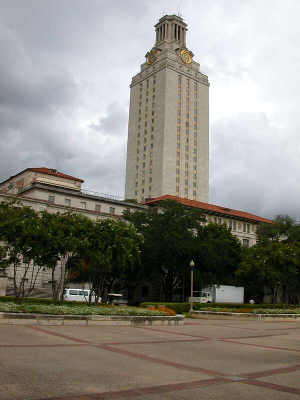 The Tower at the University of Texas.  This was taken from the east side of the tower.