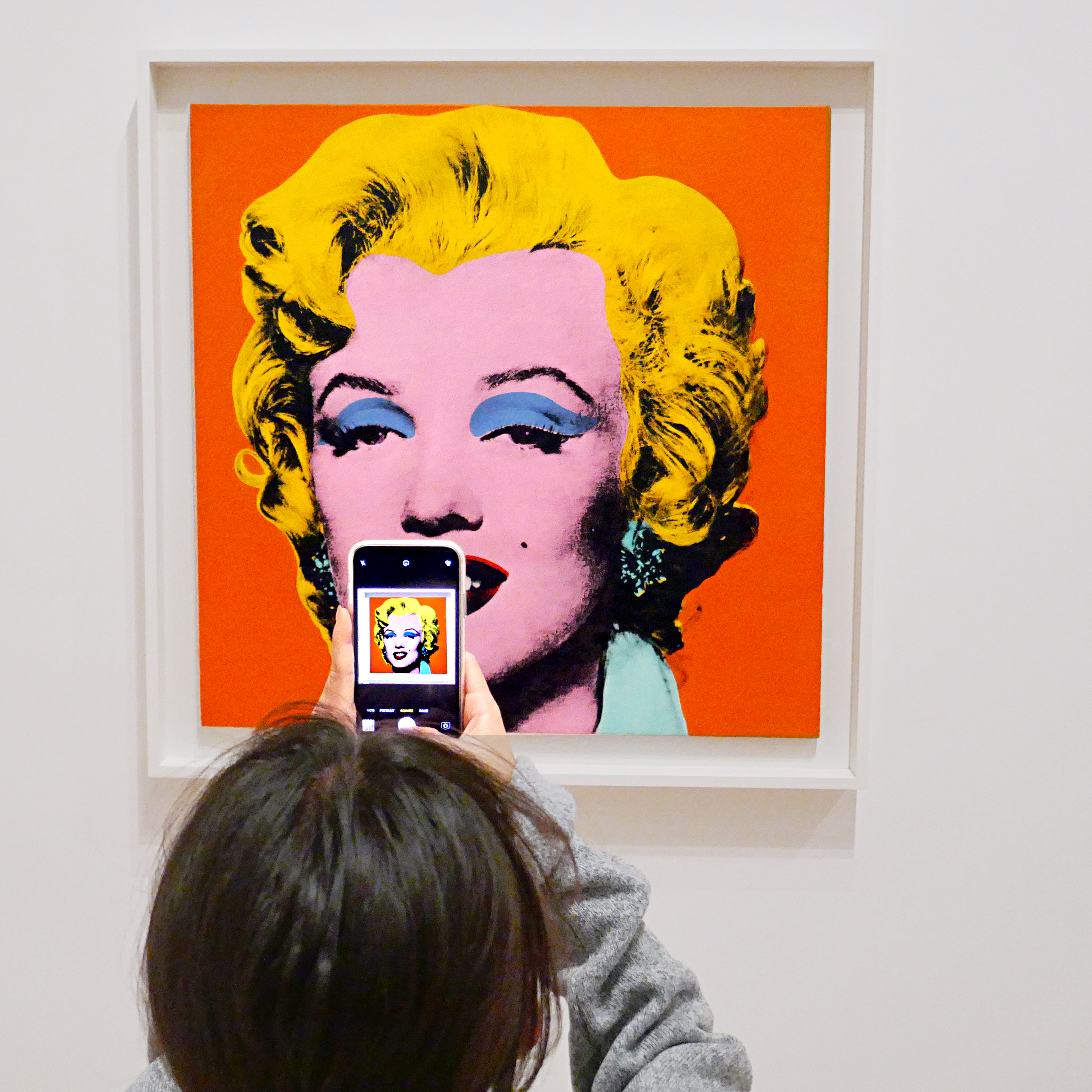 Shot Orange Marilyn 
Andy Warhol, 1964 - Private collection / SFMoMA
Iconic artist Andy Warhol was featured at the San Francisco Museum of Modern Art (SFMOMA) in an exclusive West Coast presentation &quot;Meet Andy&quot;, &quot;Andy Warhol—From A to B and Back