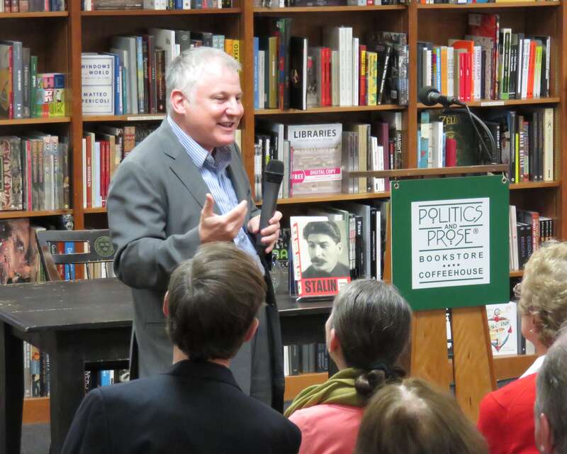 Stephen Kotkin, discussing his book, Stalin: Volume I: Paradoxes of Power, 1878-1928 at Politics and Prose, Washington, D.C., 11 March 2015