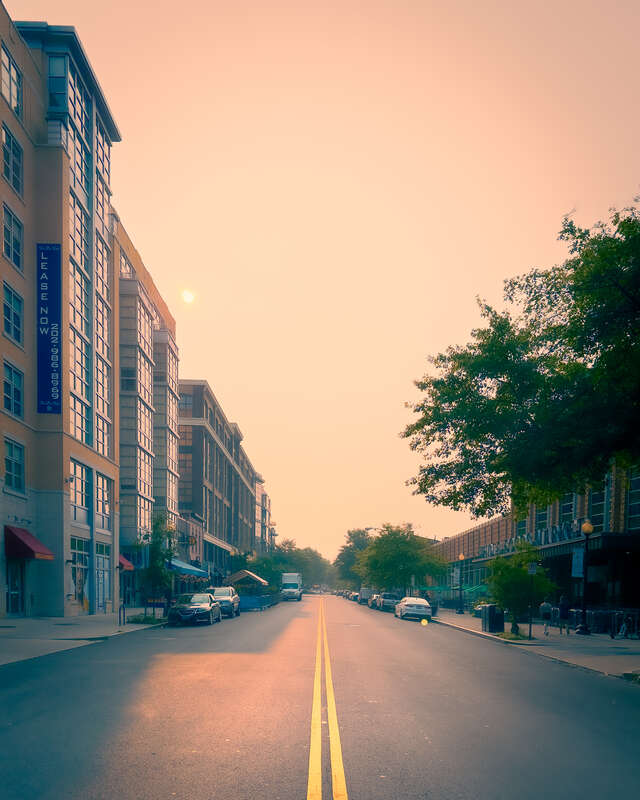Another smoky day in Washington, DC