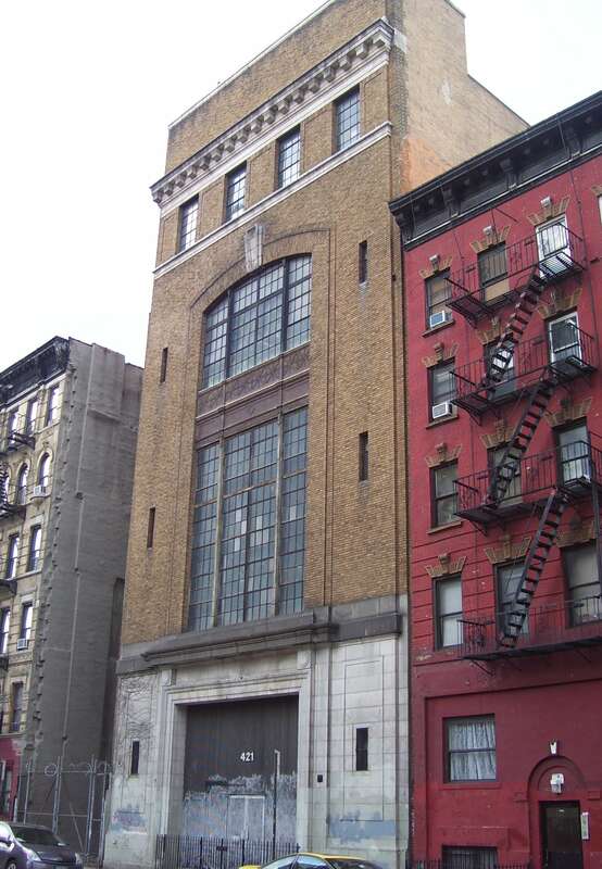 421 East 6th Street between Avenue A and First Avenue in the East Village neighborhood of Manhattan, New York City was built in 1919 as a transformer substation for the New York Edison Co., and was designed by William W. Whitehill in the