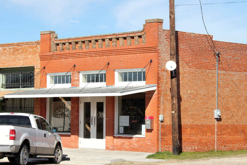 City Hall of Abbott, Texas, United States.