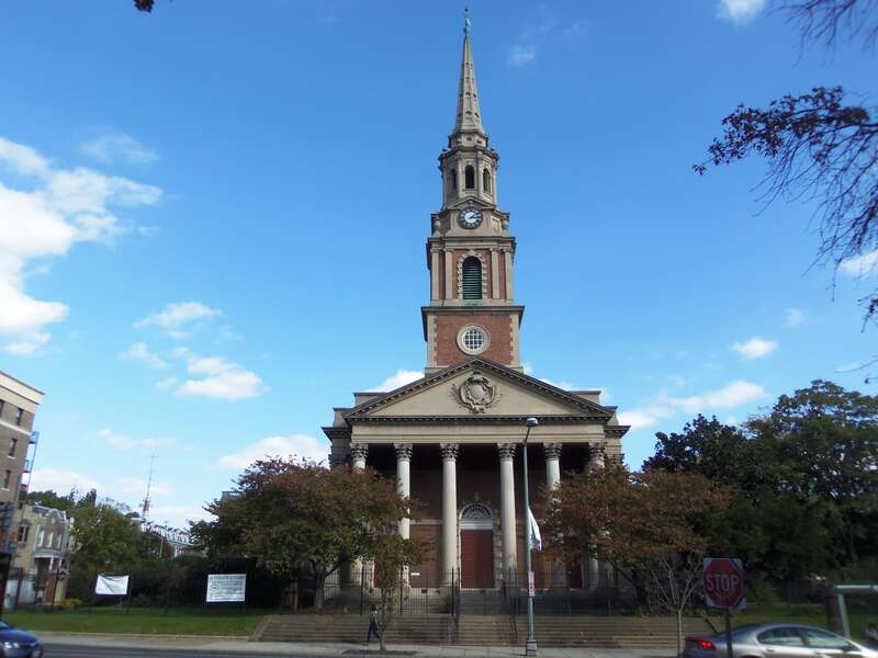 All Souls Church, Unitarian Church on 16th Street NW, Washington, DC.