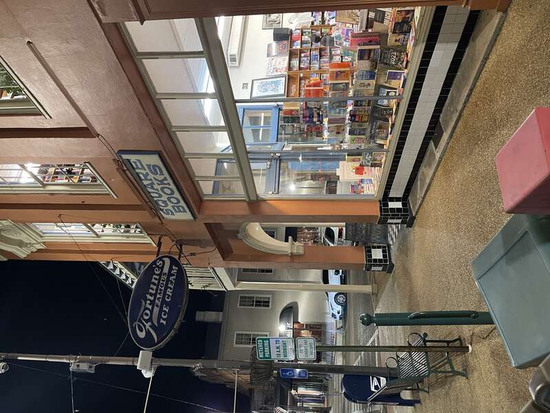 Book store on the square in Oxford MS