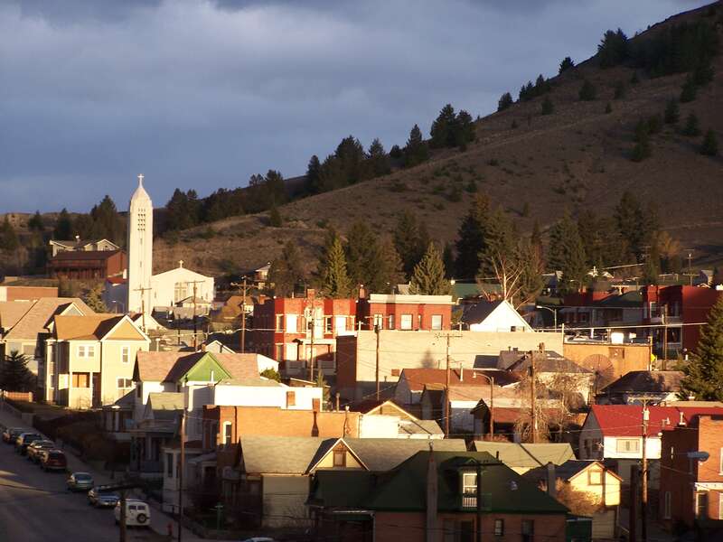 View of Butte, Montana. Photo by Richard I. Gibson, 2007