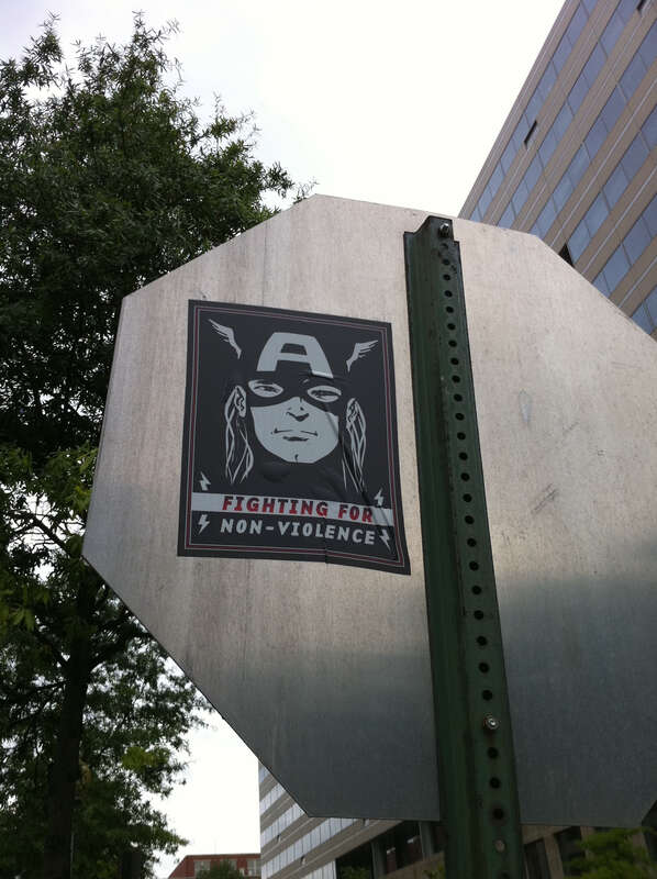 Graffiti and Stickers around DC