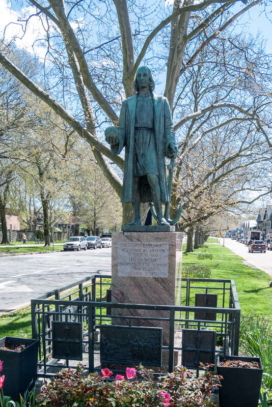 Christopher Columbus Statue, Newport, Rhode Island
