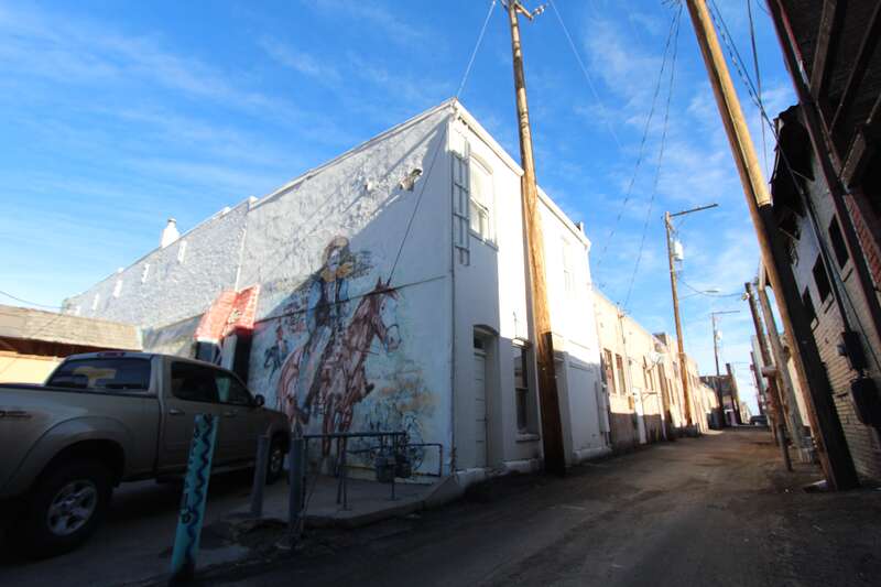 Alley in Elko Nevada