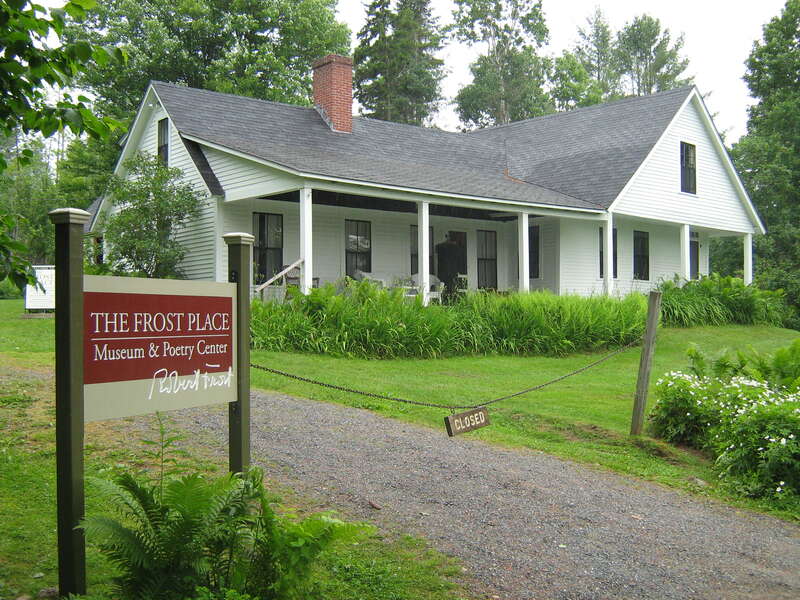Former home of poet Robert Frost in Franconia, NH.
