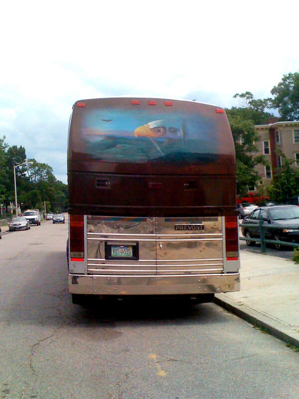 Back of the Honeysuckle Rose, photographed in 2009