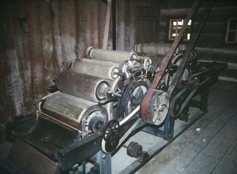 New Salem, Illinois, home of Abraham Lincoln as a young man, digital copy of slide. Complete indexed photo collection at WorldHistoryPics.com.