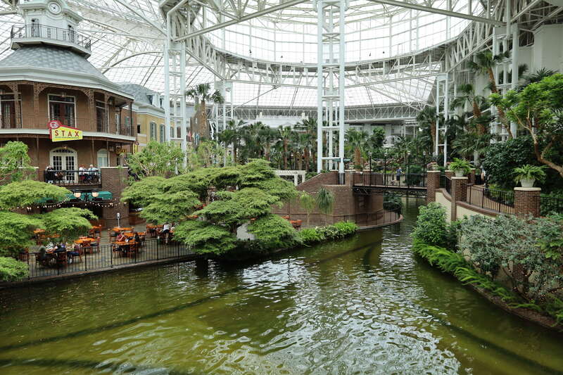 Delta Atrium of the Gaylord Opryland Resort &amp;amp; Convention Center in Nashville, Tennessee in 2022