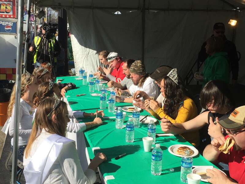 Geauga County Maple Festival Pancake Eating Contest