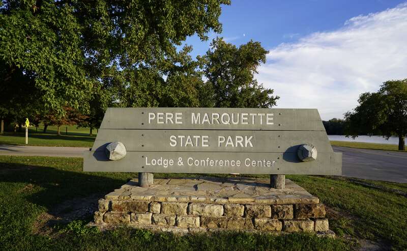 en:Pere Marquette State Park sign