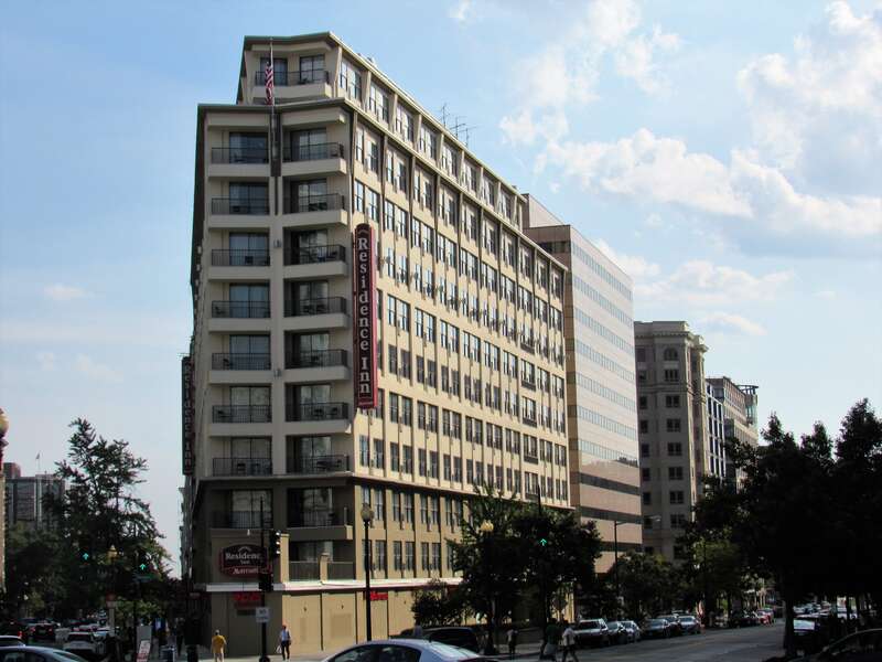 Residence Inn by Marriott Washington, D.C. Downtown on Thomas Circle.