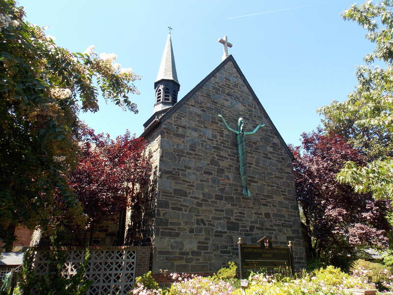 Saints Monica and James Episcopal Church in the Capital Hill section of Northeast Washington, D.C.