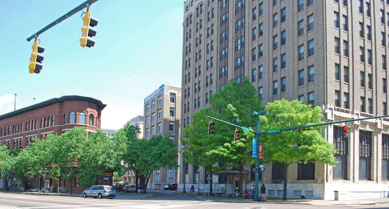 Corner of Market &amp;amp; 11th, Chattanooga TN, Stone Fort Historic District