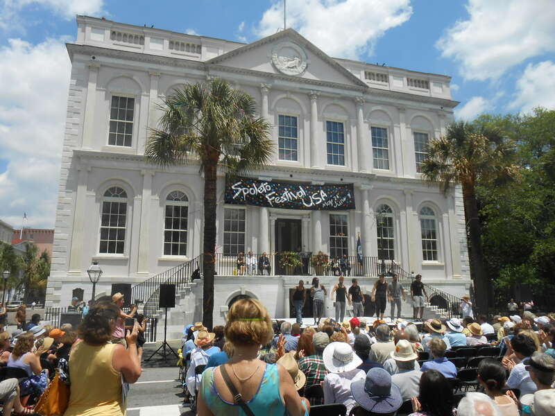 The opening ceremony of Spoleto Festival USA 2013.