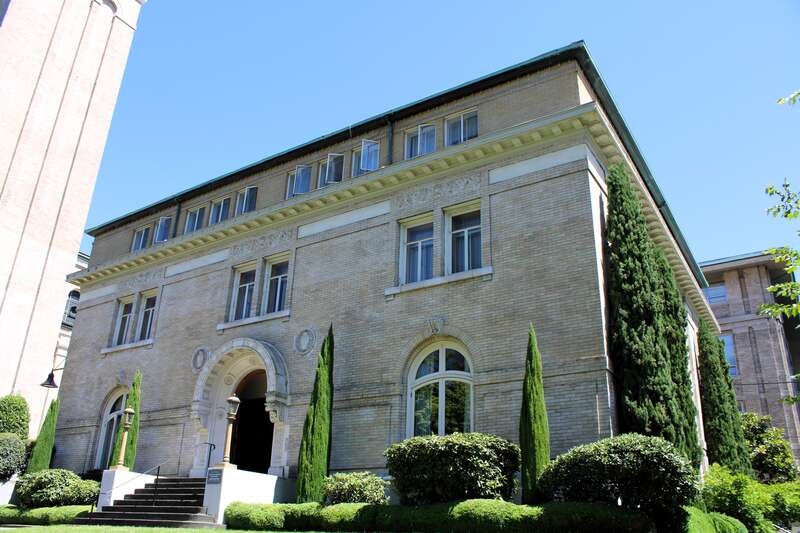 The rectory at St. James Cathedral in Seattle, Washington.