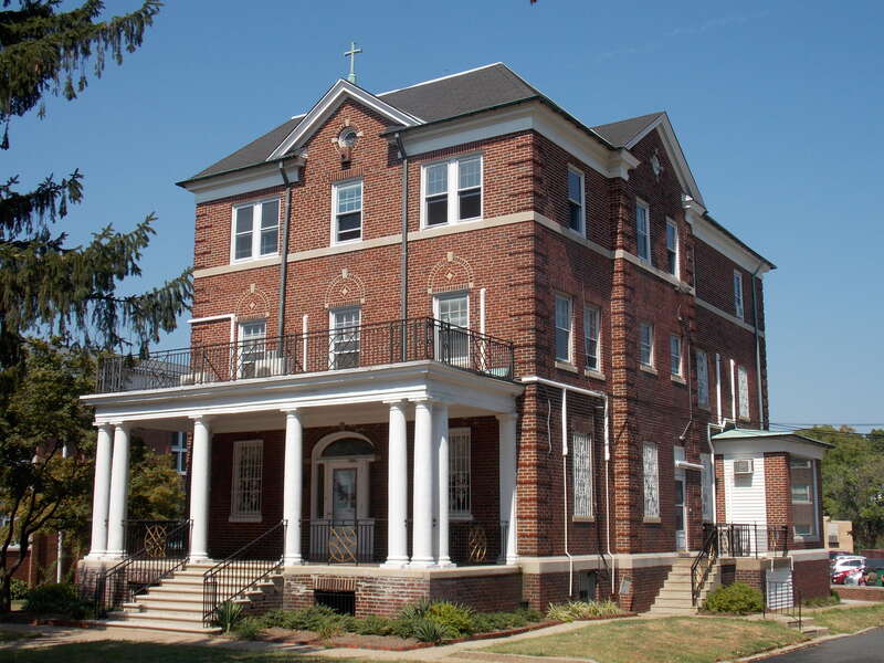 The rectory at St. Joseph Pro-Cathedral on Federal Street in Camden, New Jersey.