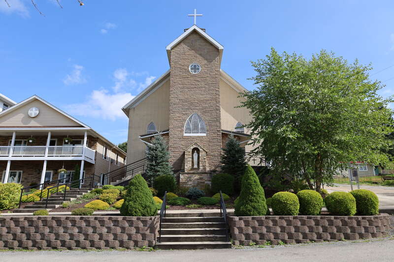 St. Thomas Catholic Church in Thomas, West Virginia in 2020