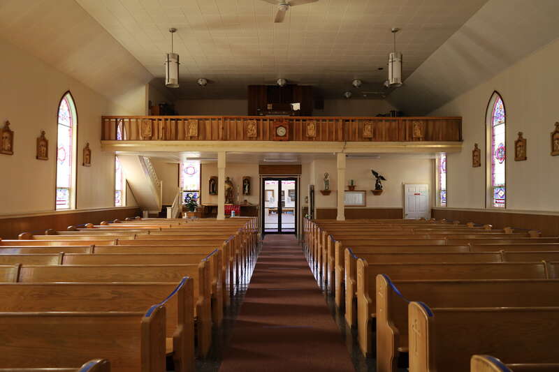 St. Thomas Catholic Church in Thomas, West Virginia in 2020