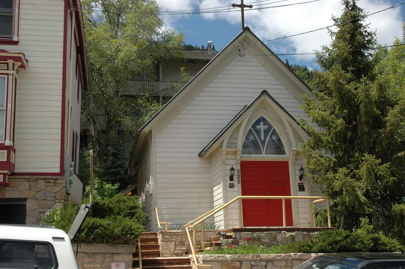 St. Luke's Episcopal Church, a historic church in Park City, Utah, United States.