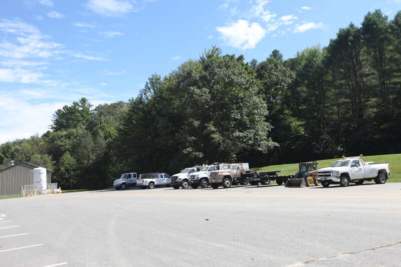 Heavy equipment operators came from other USFWS stations to help clean up.
Credit: USFWS