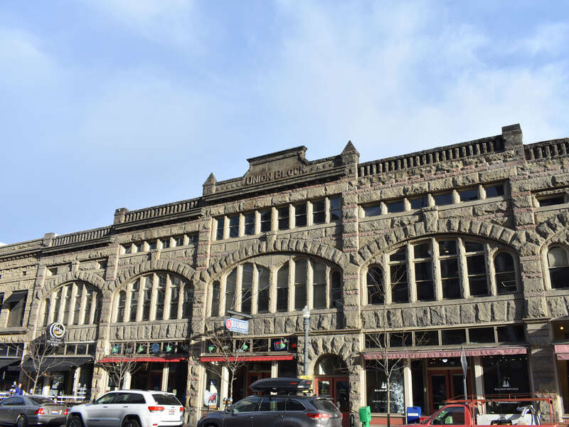 The Union Block and Montandon Building are listed on the National Register of Historic Places.