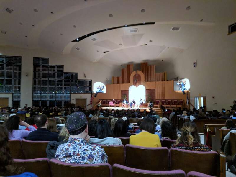 Unorthodox podcast at Washington Hebrew Congregation in Washington, D.C.