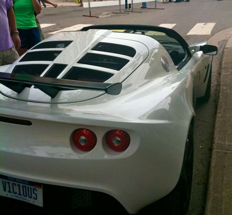 The White Lotus at the Rolling Sculpture car show, Ann Arbor, 2010