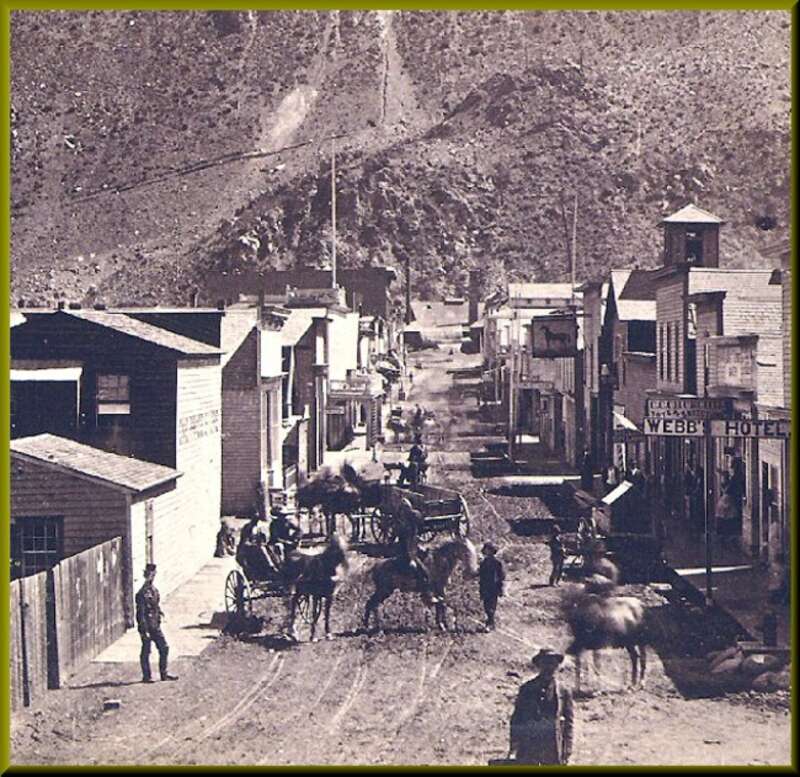 (1 in a multiple picture set)
I found this picture in a brochure and was happy to be able to see Georgetown back when it was a gold mining town.