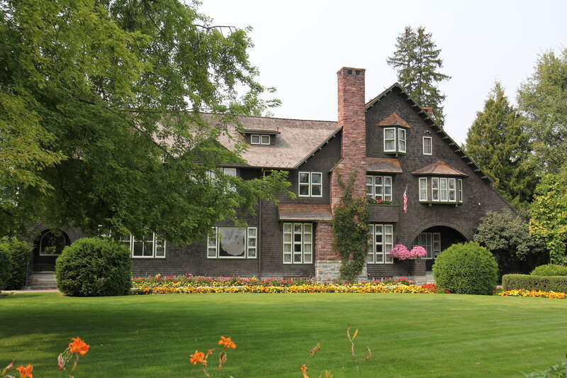 The Charles E. Conrad Mansion in Kalispell, Montana.