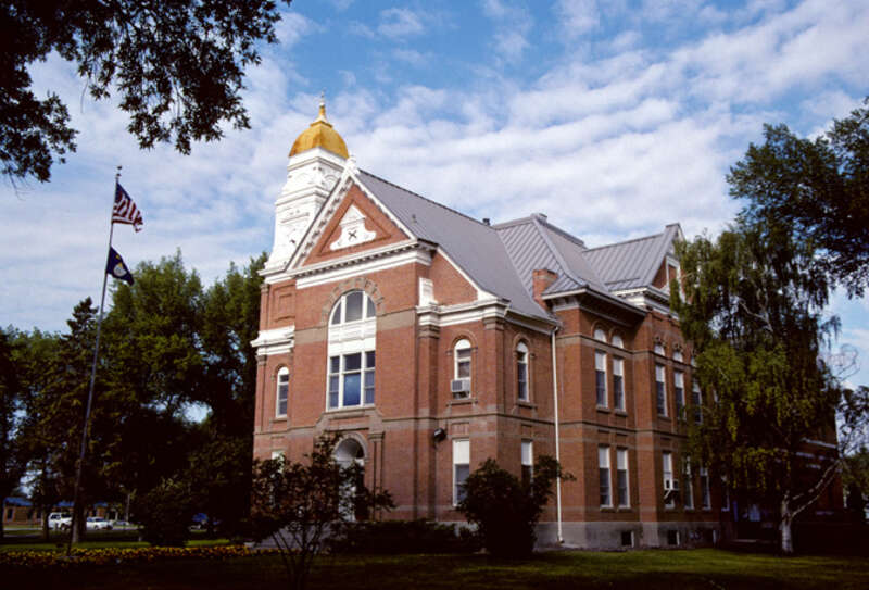 The Chouteau County Courthouse, located at 1308 Franklin Street in Fort Benton, Montana, United States.  Built in 1883, the courthouse is listed on the National Register of Historic Places.